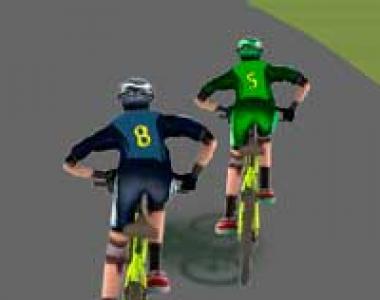 Игры на велосипедах Игры бегает мальчик на велосипеде
